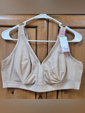 NWT | Cacique By Lane Bryant Cool Bliss Unlined No-Wire Bra 44DD (44E)